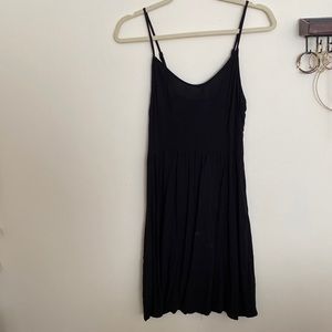 Black mini dress / spring summer